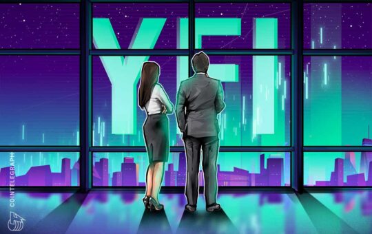 Yearn.finance risks pullback after YFI price gains 100% in less than 3 weeks