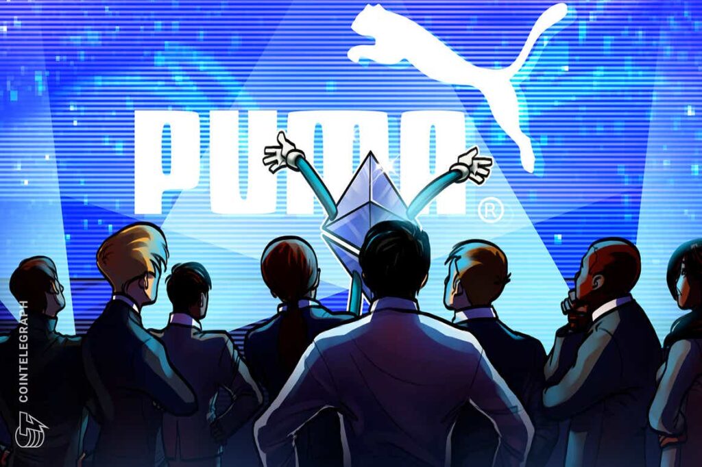 Puma registers ENS domain, changes name to Puma.eth on Twitter