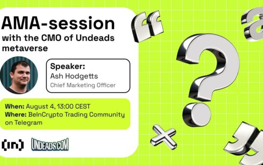 Undeads X AMA Session With BeInCrypto
