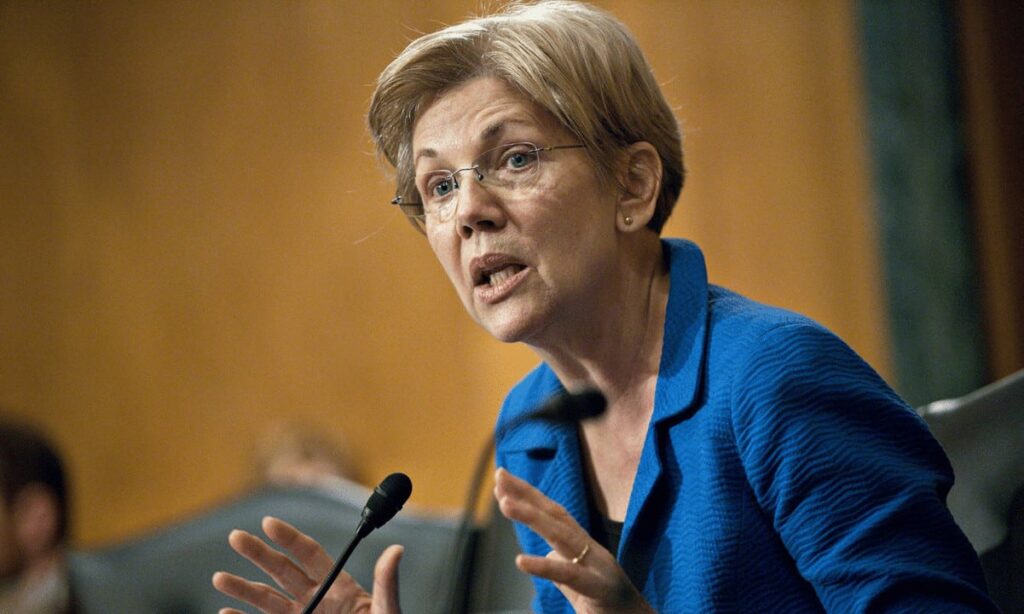 Elizabeth Warren’s Bank-Endorsed Ban Crypto Bill an Attack on Tech and Privacy