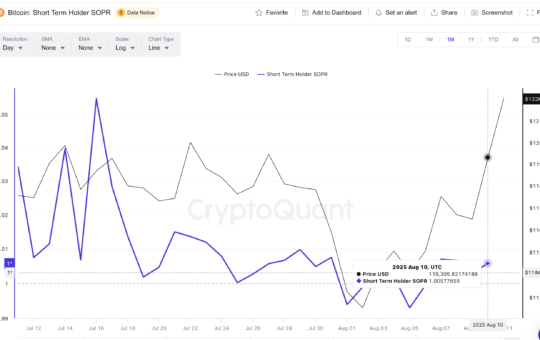 Bitcoin price and SOPR