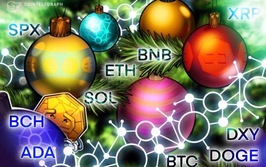 Price predictions 12/29: SPX, DXY, BTC, ETH, BNB, XRP, SOL, DOGE, ADA, BCH