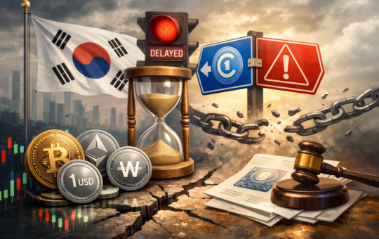 South Korea delays digital asset law as stablecoin oversight divides regulators