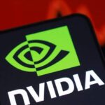 Nvidia stock falls below 200-day moving average for first time in a year